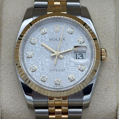 Datejust 36, Stahlgold