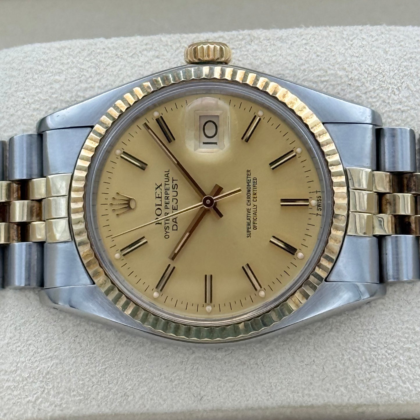Datejust 36 Stahlgold