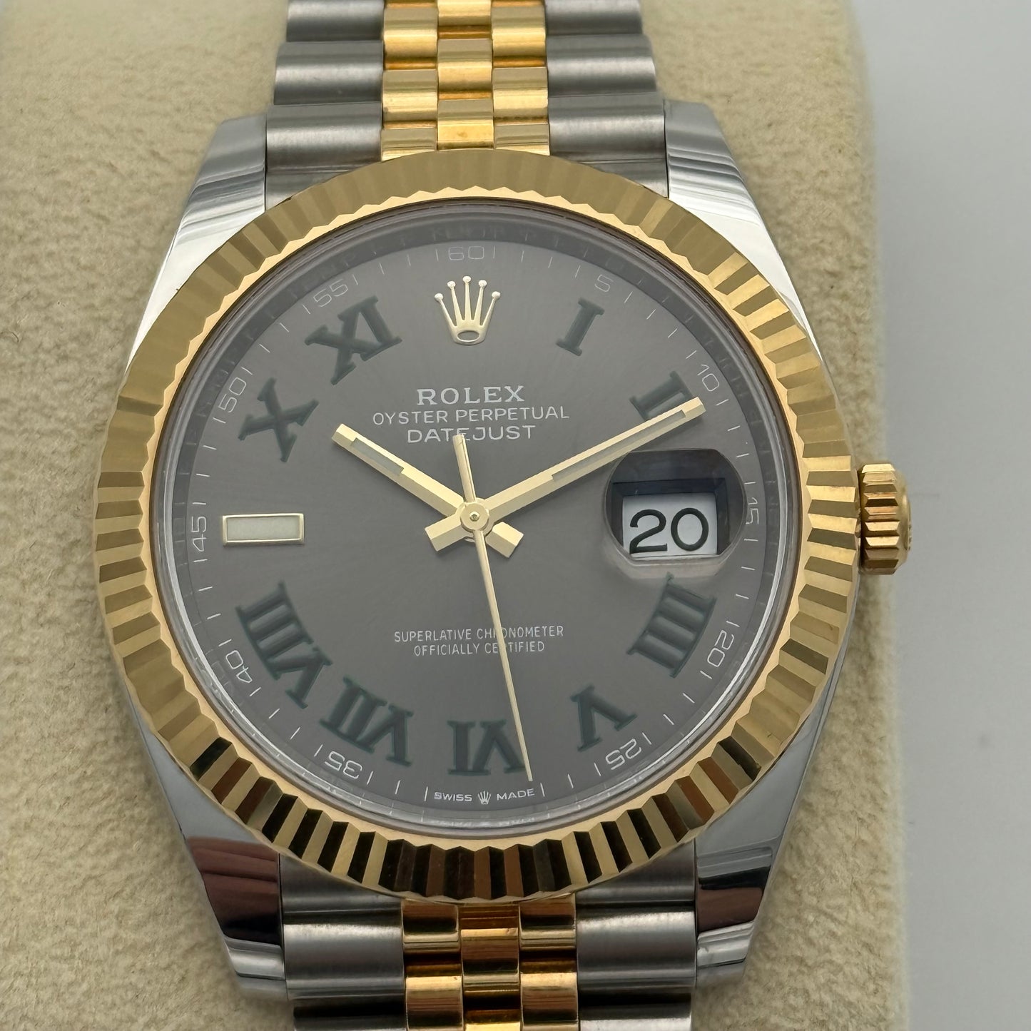 Datejust 41, Stahlgold