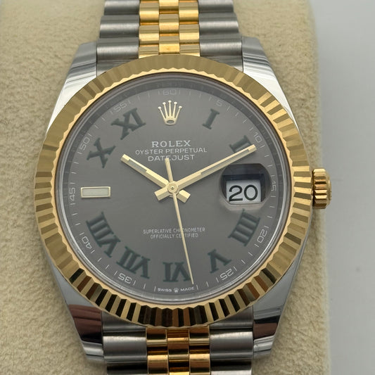 Datejust 41, Stahlgold