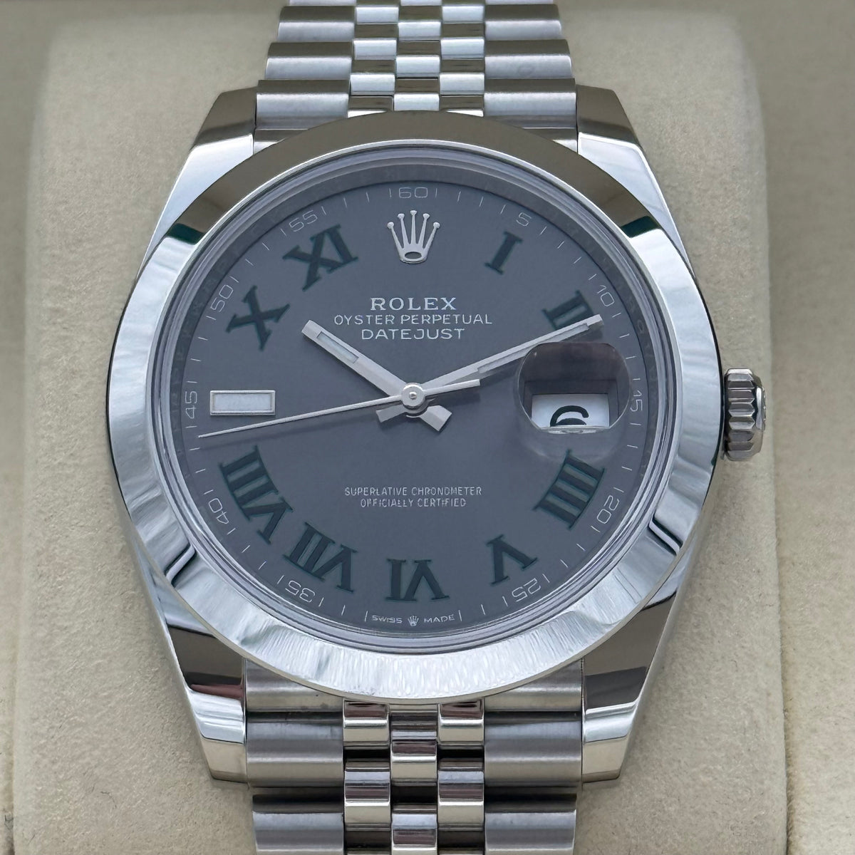 Datejust 41 „Wimbledon“