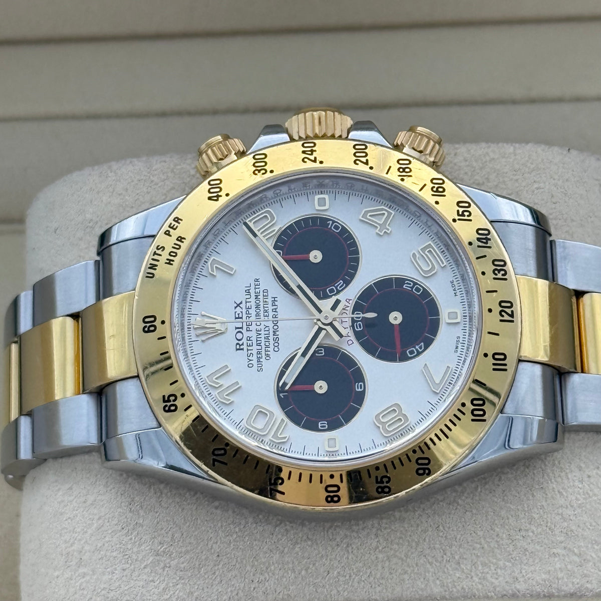 Daytona Stahlgold „Racing Dial“