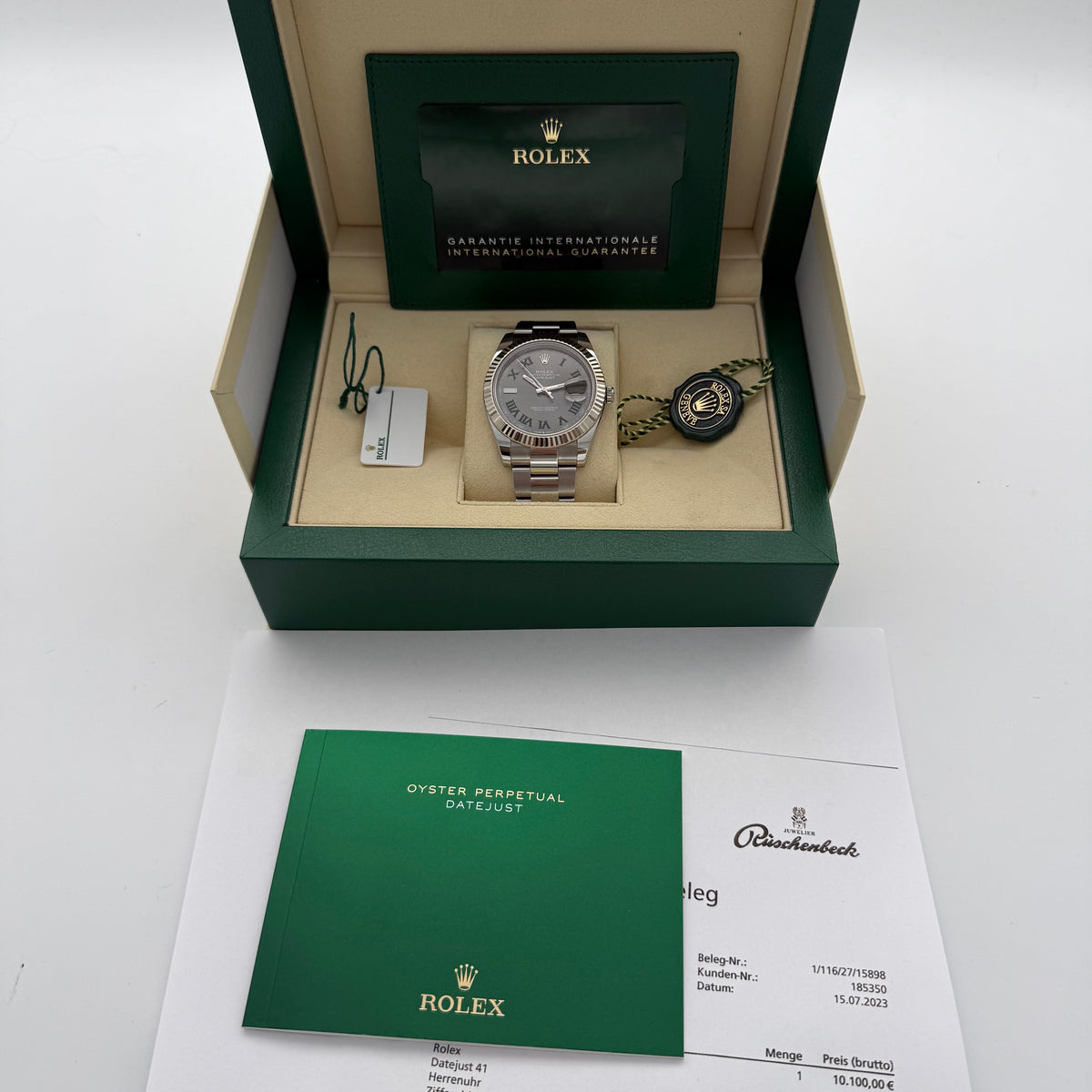 Datejust 41 „Wimbledon“