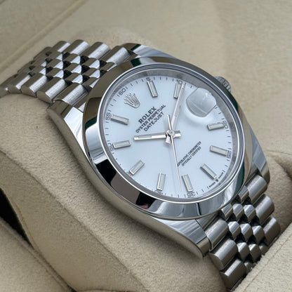 Datejust 41, Weiß