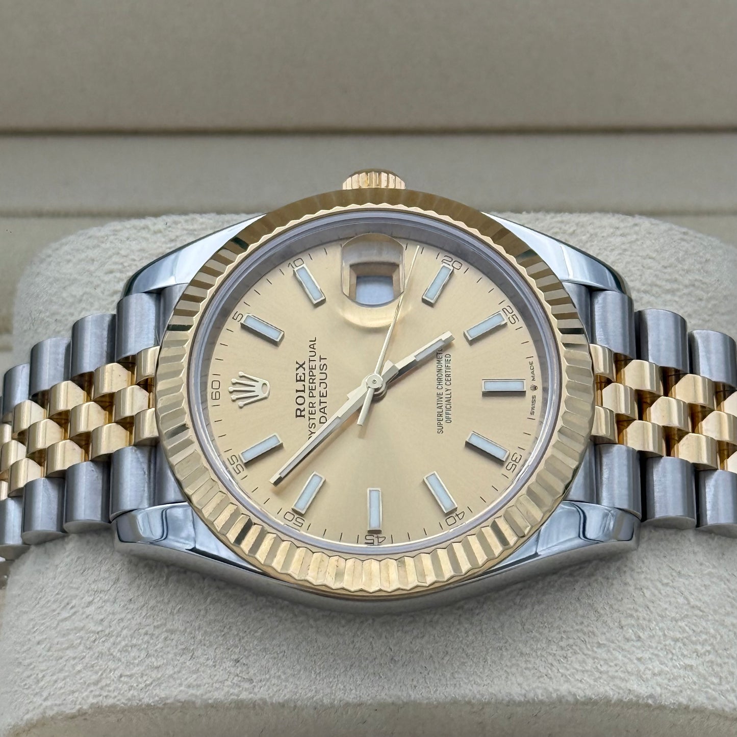 Datejust 41, Stahlgold