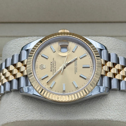 Datejust 41, Stahlgold