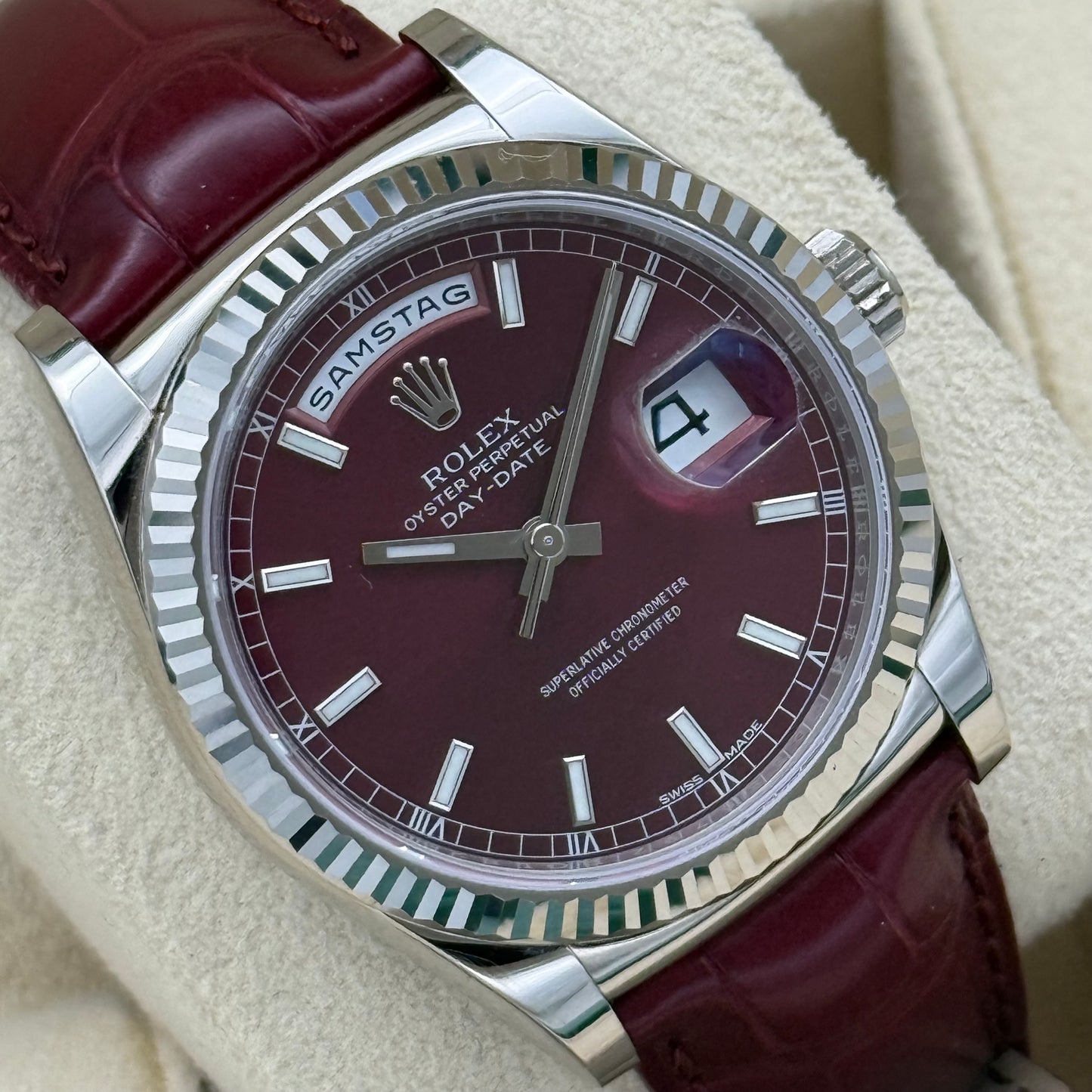 Day Date 36 „Cherry Dial“