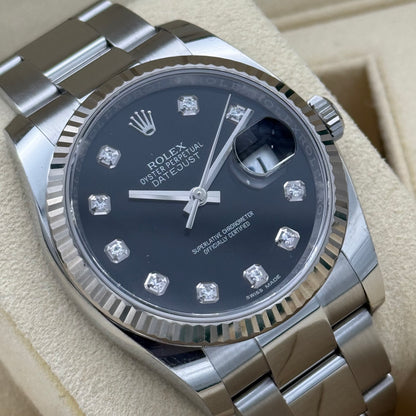 Datejust 36, Diamanten