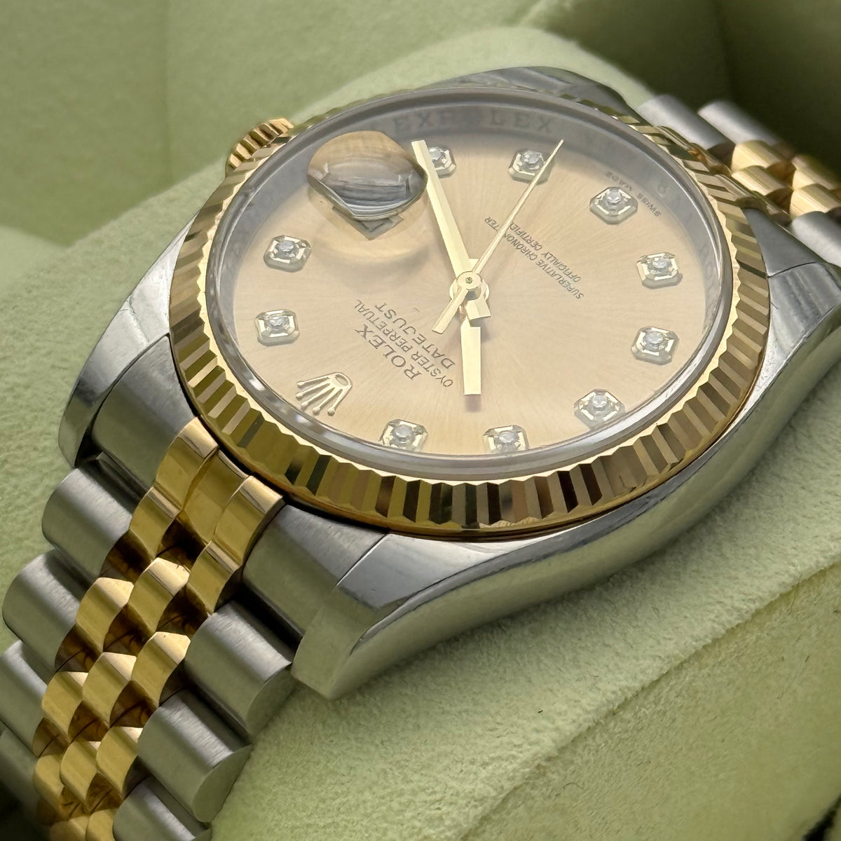 Datejust 36, Stahlgold