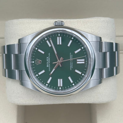 Oyster Perpetual 41 „Grün“