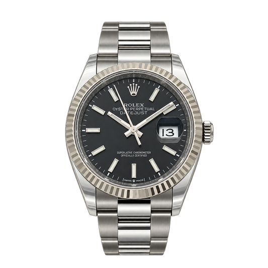 Datejust 36, Schwarz