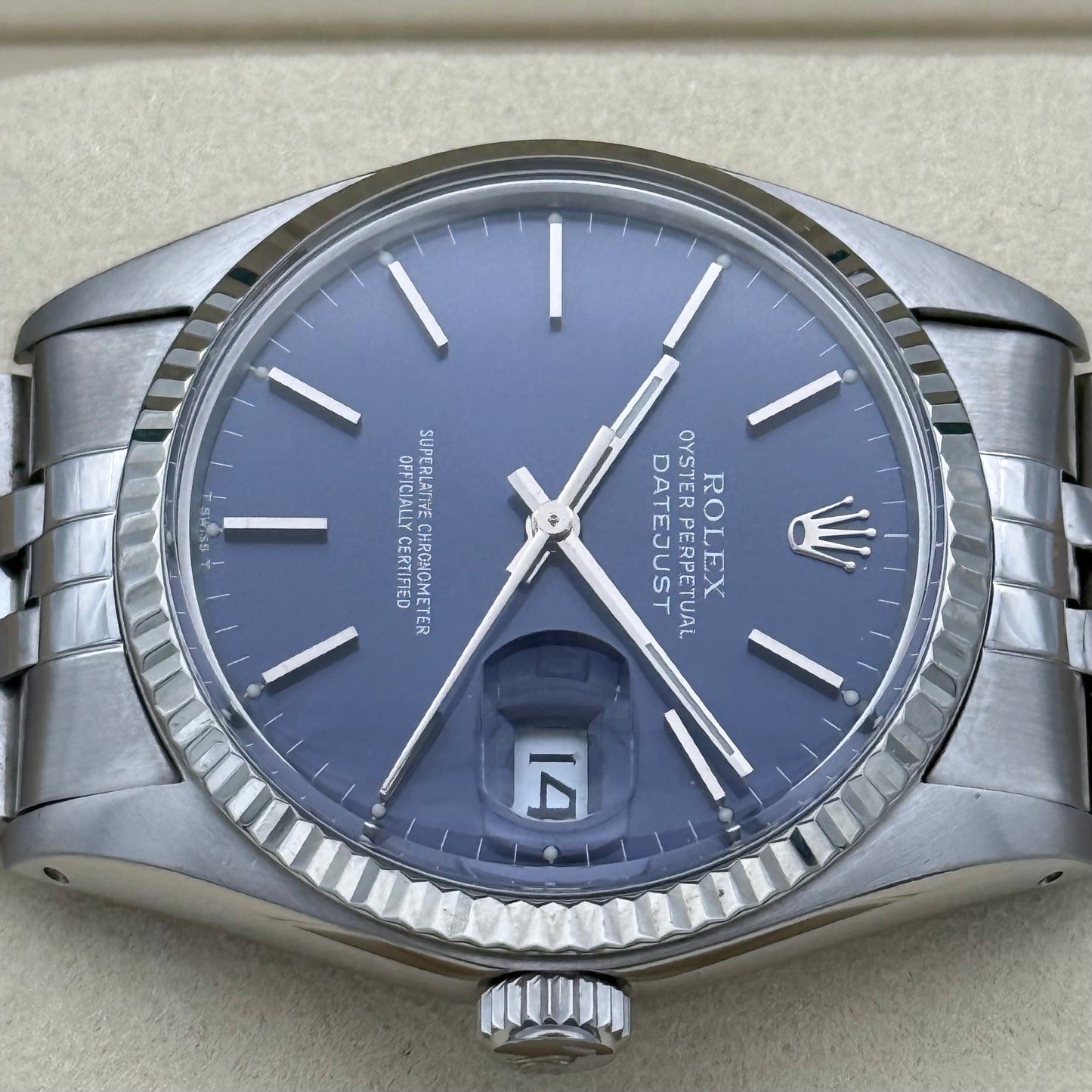 Datejust 36, blau