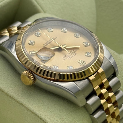 Datejust 36, Stahlgold
