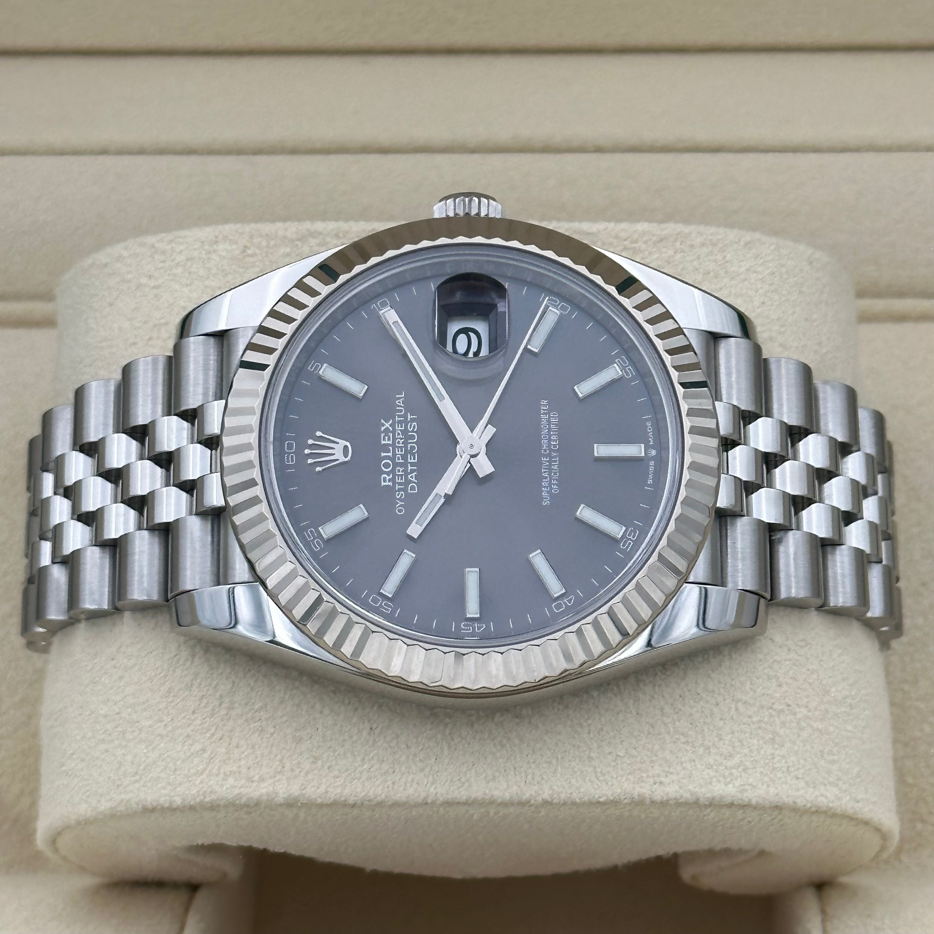 Datejust 41 Rhodium