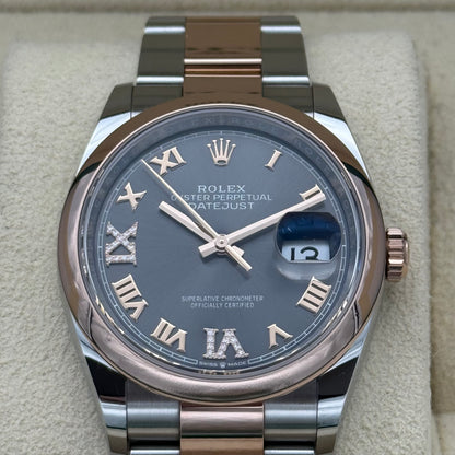 Datejust 36, Stahlrosegold