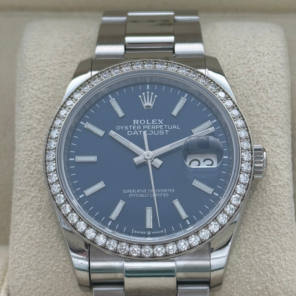 Datejust 36, Blau (RBR)