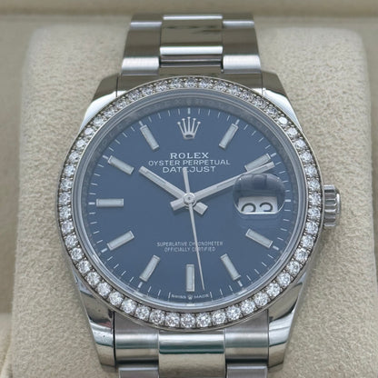 Datejust 36, Blau (RBR)