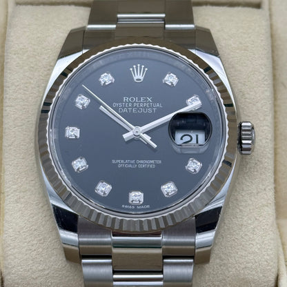 Datejust 36, Diamanten