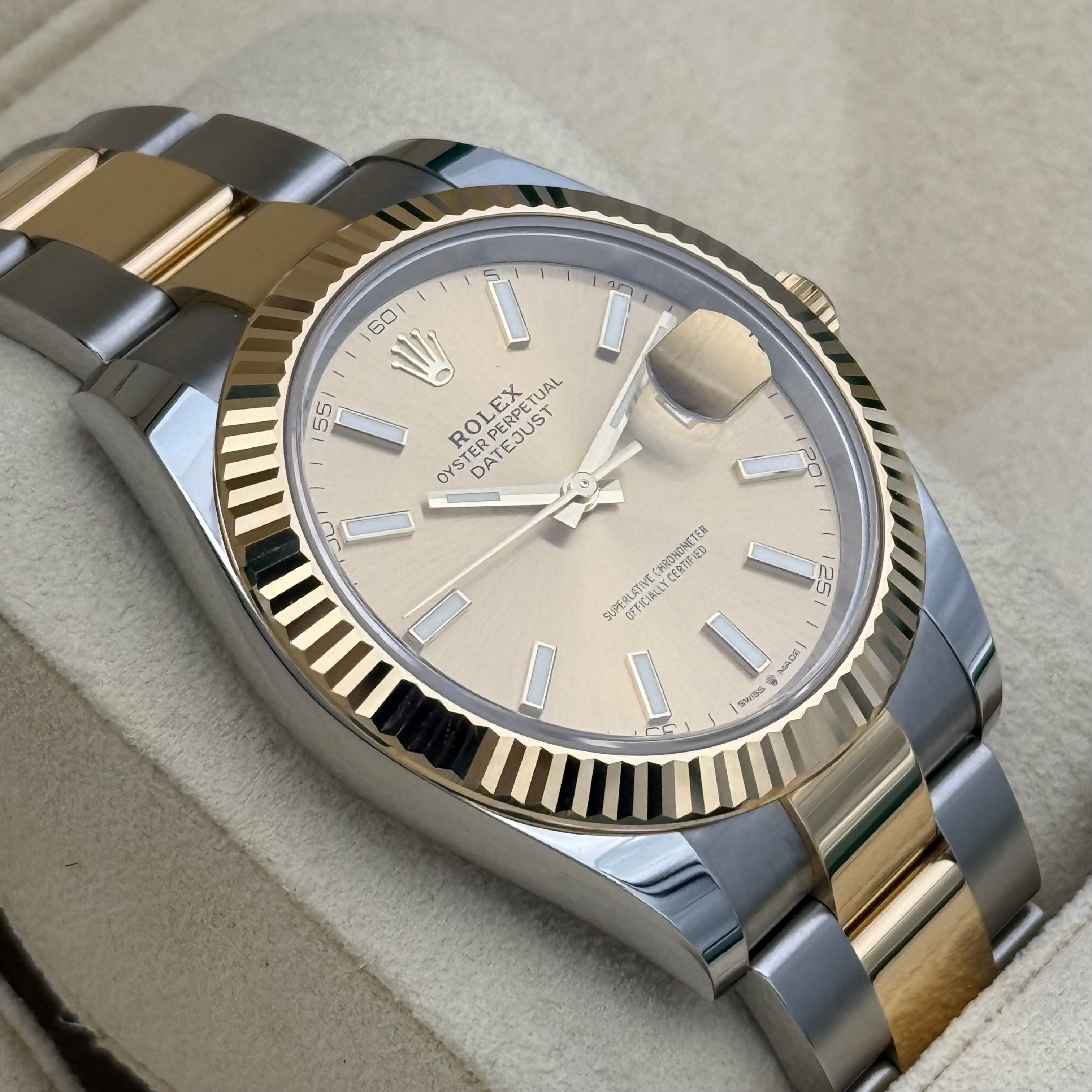 Datejust 41, Stahlgold, like new