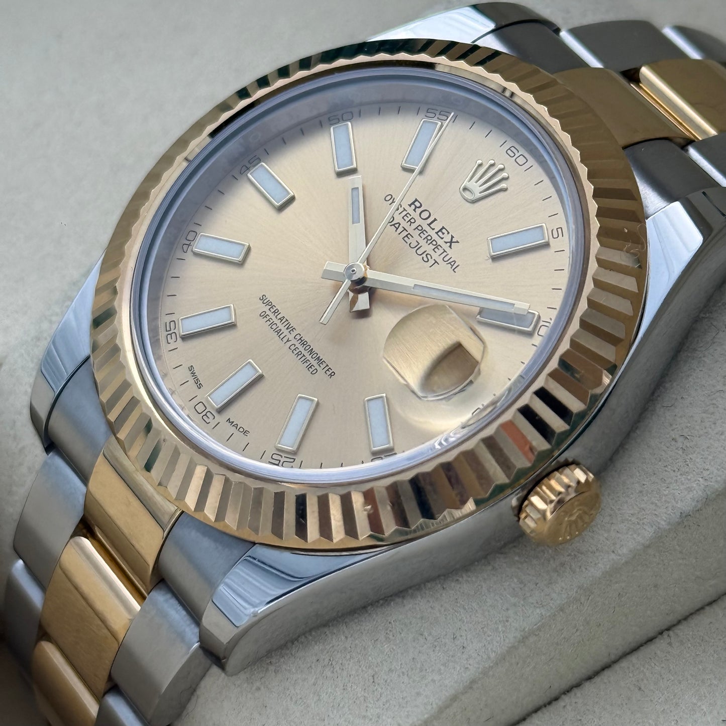 Datejust II, Stahlgold