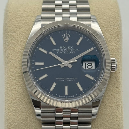 Datejust 36, Blau