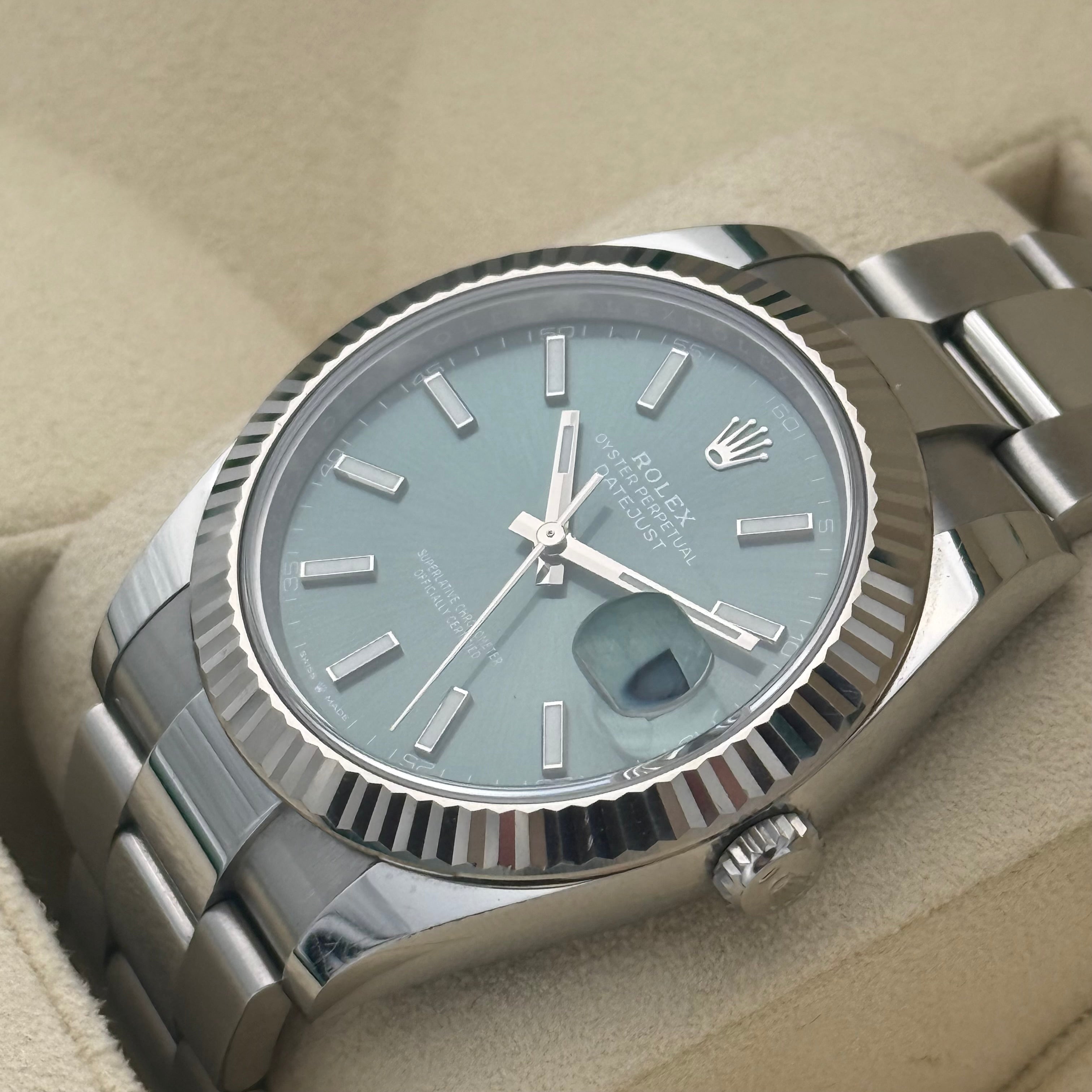 Datejust 41, Mintgrün