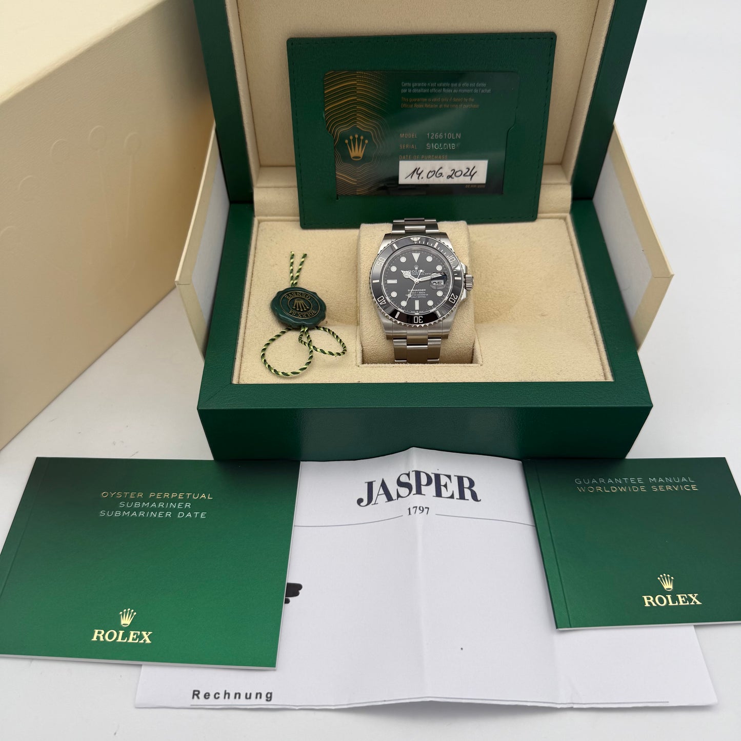 Submariner Date 41, ungetragen