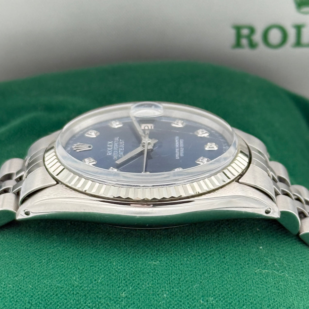 Datejust 36, Blau