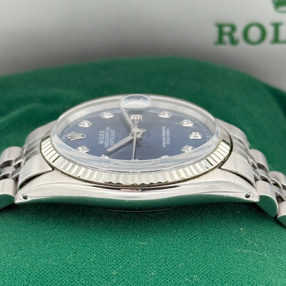 Datejust 36, Blau