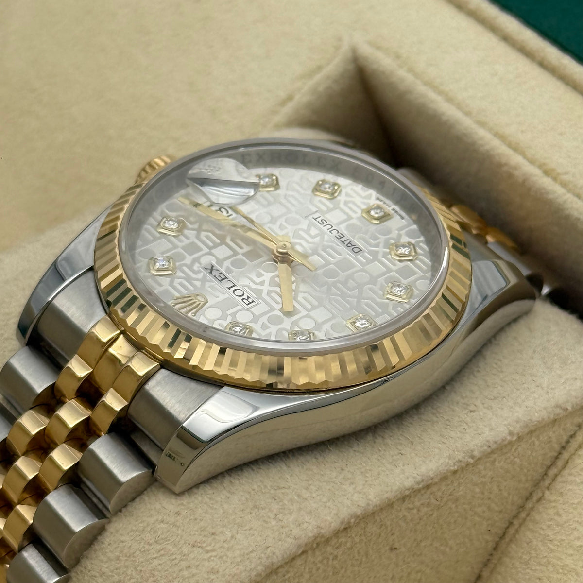 Datejust 36, Stahlgold